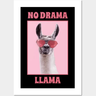 No Drama Llama Posters and Art